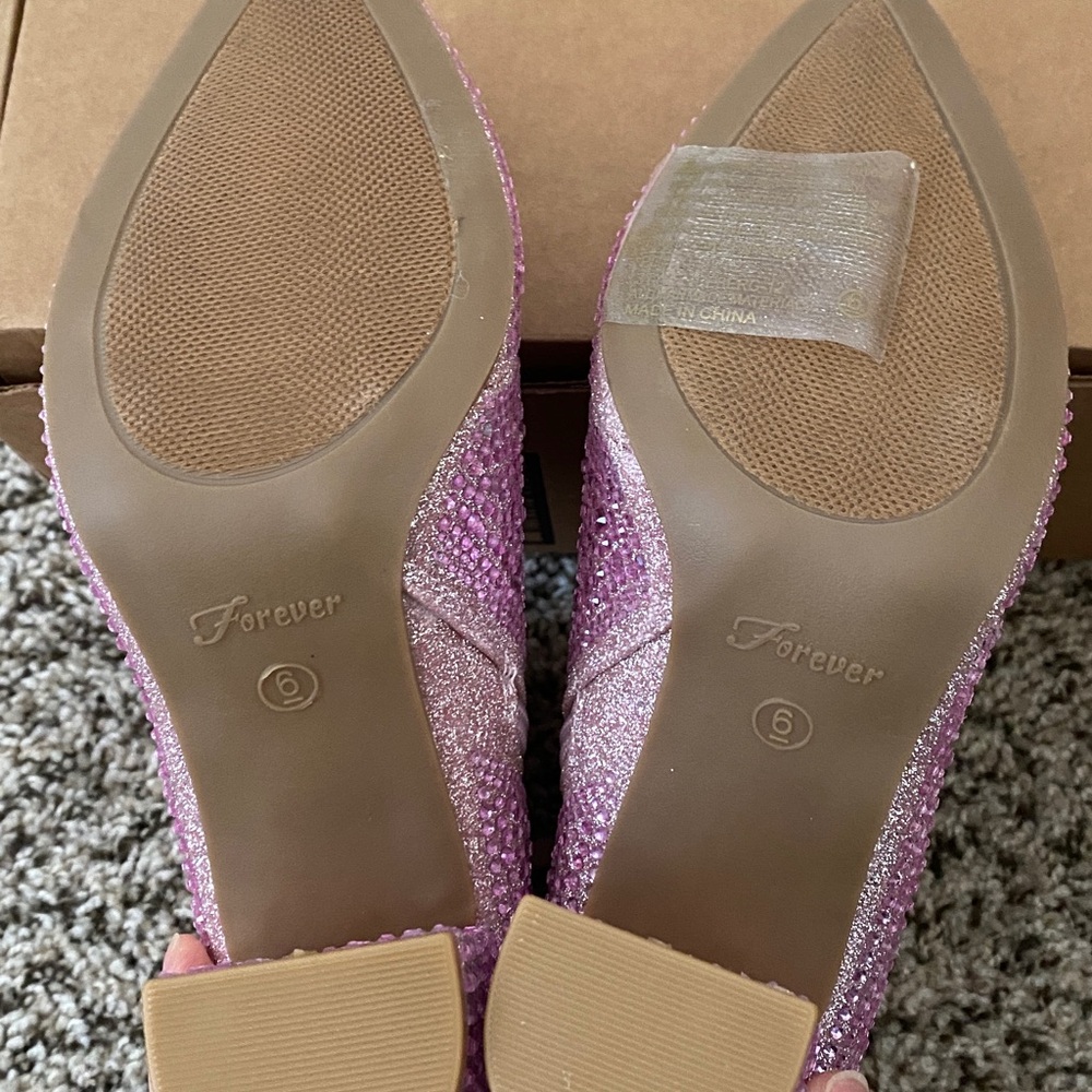 Pink Rhinestone Booties - Picture 4 of 5